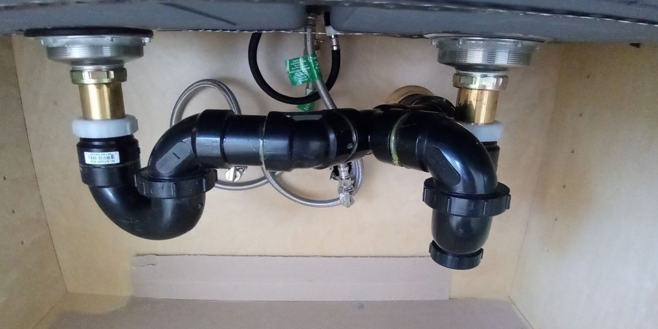 How to Install DOUBLE Kitchen Sink Plumbing with Easy Steps