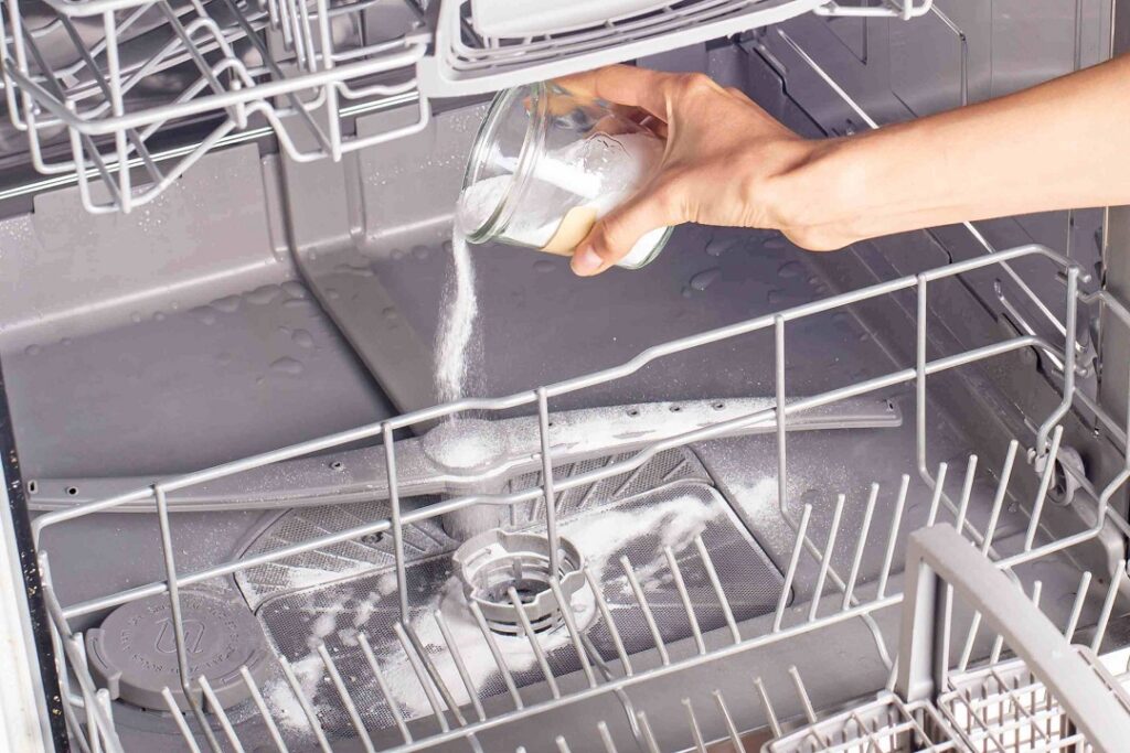 Calcium Buildup in Dishwasher