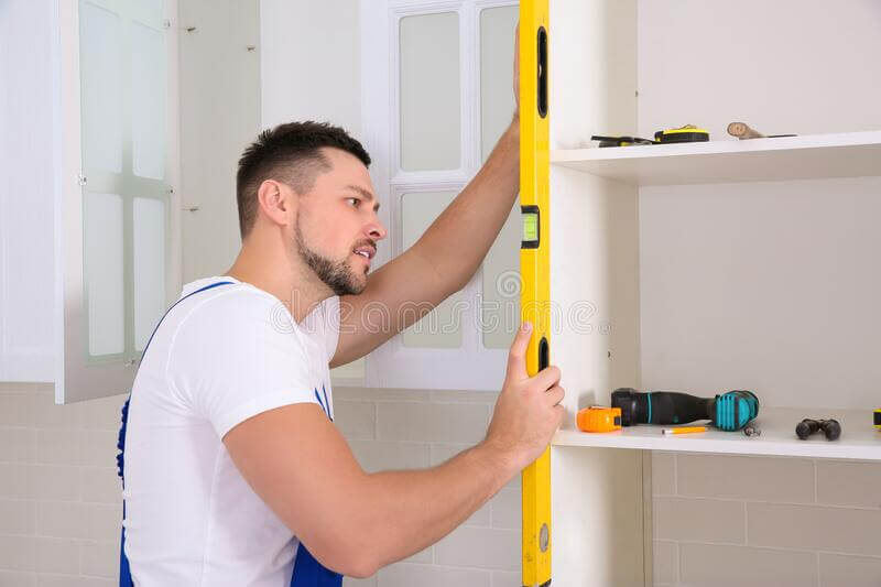 measure the kitchen wall