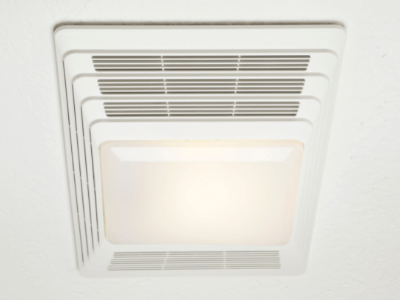 how to replace bathroom fan light combo