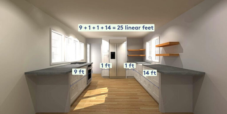 kitchen liner foot