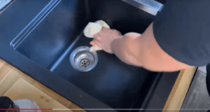 cleaning-granite-composite-sink
